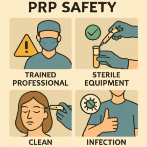 أمان علاج البلازما (PRP)