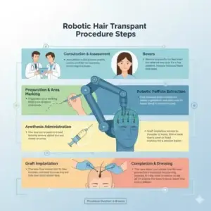 زراعة الشعر الروبوتية في إسطنبول: 7 أسباب لاختيارها